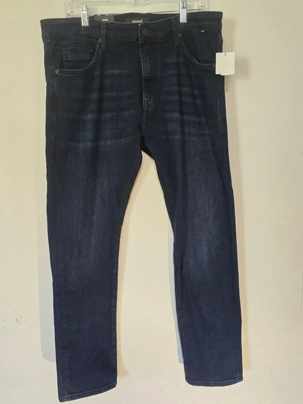 NWT Mavi Jake Slim Leg Jeans Preppy Stretch Casual Mens sz 36x30